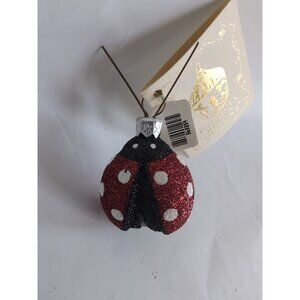 Patricia Breen Ladybug Red Open Wing Christmas Ornament Vtg Rare